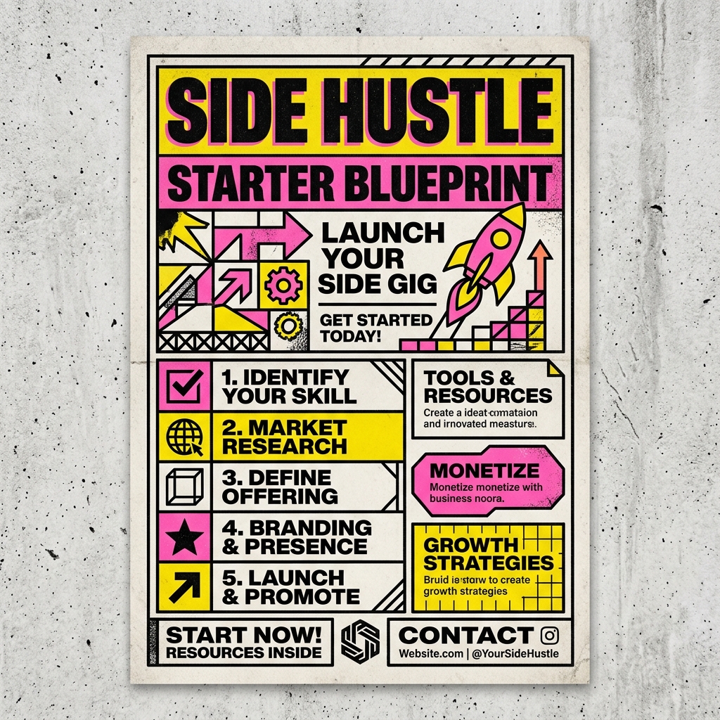 7 Side-Hustle Starters Blueprint